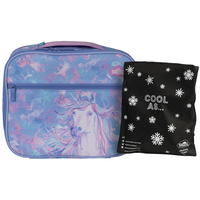 Lunch Box Spencil Big Cooler Bag + Big Chill Pack Unicorn Magic