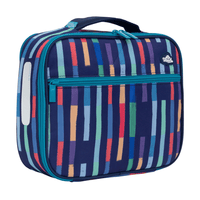 Lunch Box Spencil Big Cooler Bag Bright Stripes