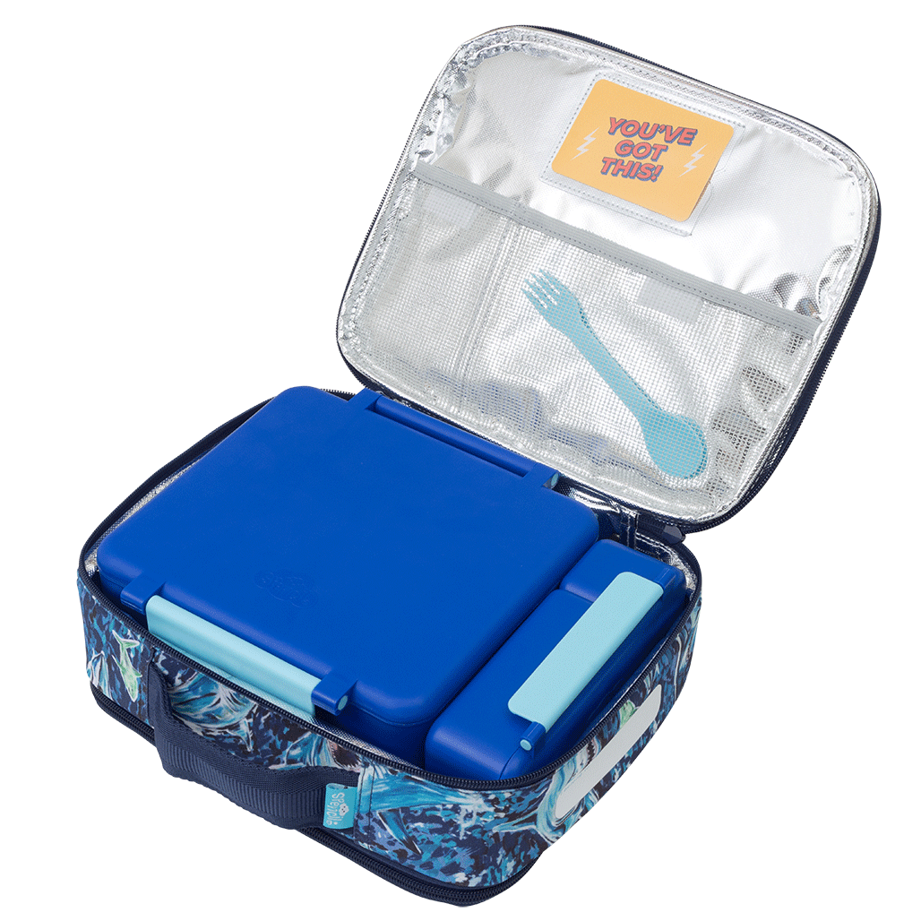 Lunch Box Spencil Big Cooler Bag Fin Frenzy