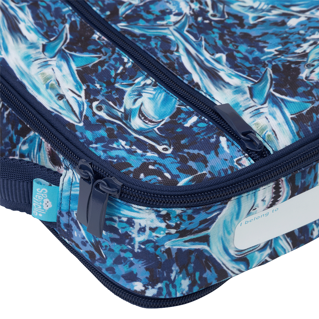 Lunch Box Spencil Big Cooler Bag Fin Frenzy