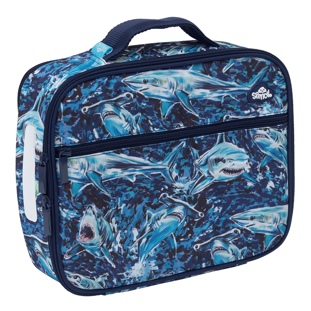 Lunch Box Spencil Big Cooler Bag Fin Frenzy