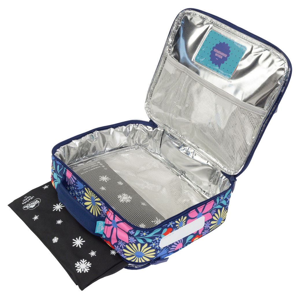 Lunch Box Spencil Big Cooler Bag Flower Fun