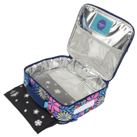 Lunch Box Spencil Big Cooler Bag Flower Fun