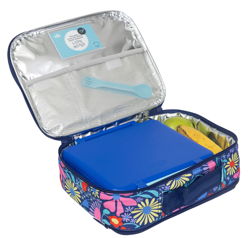 Lunch Box Spencil Big Cooler Bag Flower Fun