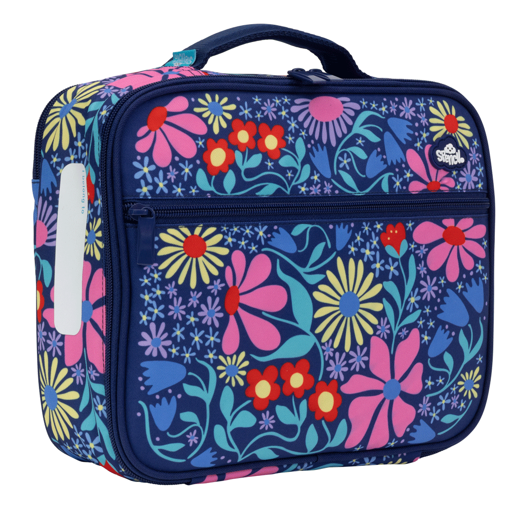 Lunch Box Spencil Big Cooler Bag Flower Fun