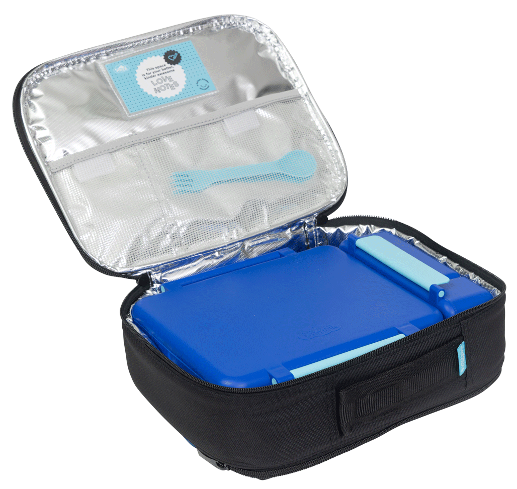 Lunch Box Spencil Big Cooler Bag + Big Chill Pack Fractal