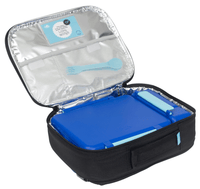 Lunch Box Spencil Big Cooler Bag + Big Chill Pack Fractal