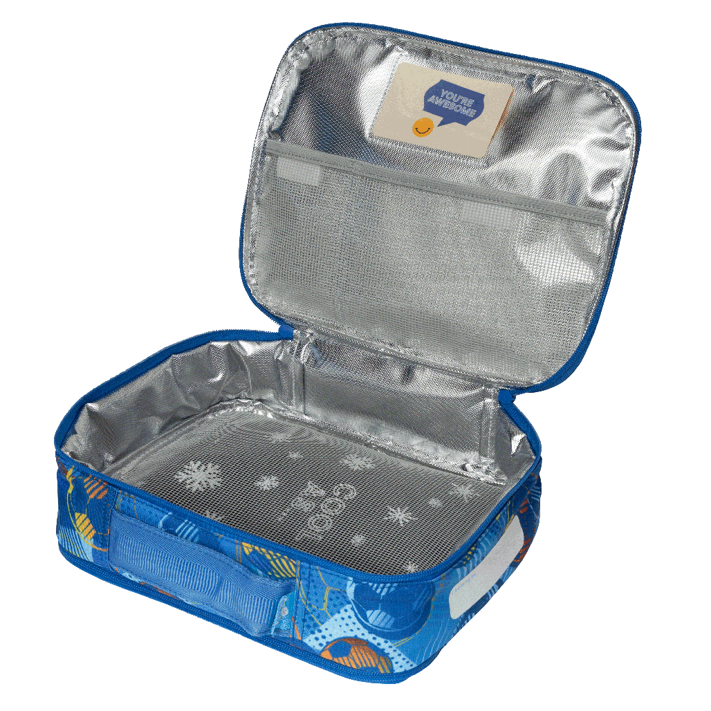 Lunch Box Spencil Big Cooler Bag + Big Chill Pack Game On