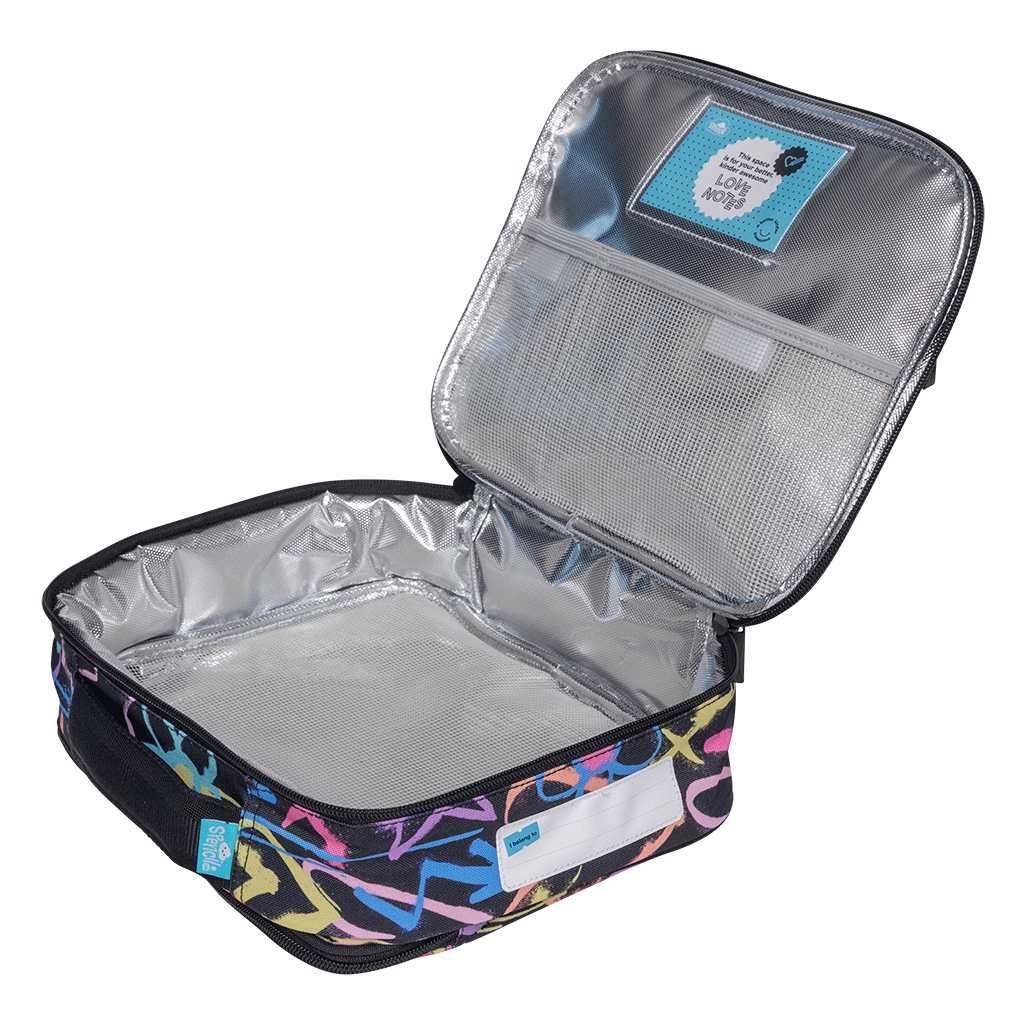 Lunch Box Spencil Big Cooler Bag Hearts & Crosses