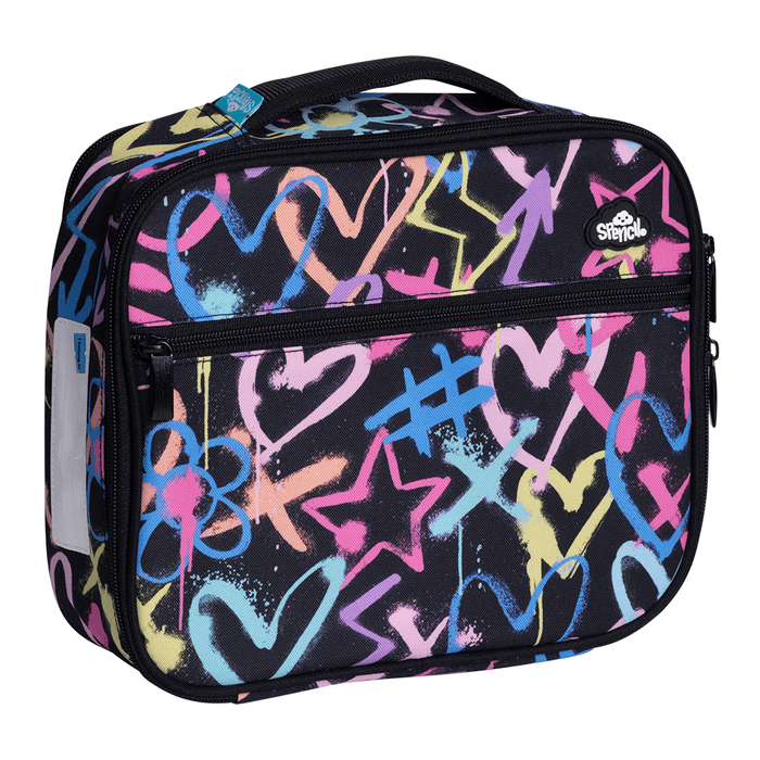 Lunch Box Spencil Big Cooler Bag Hearts & Crosses
