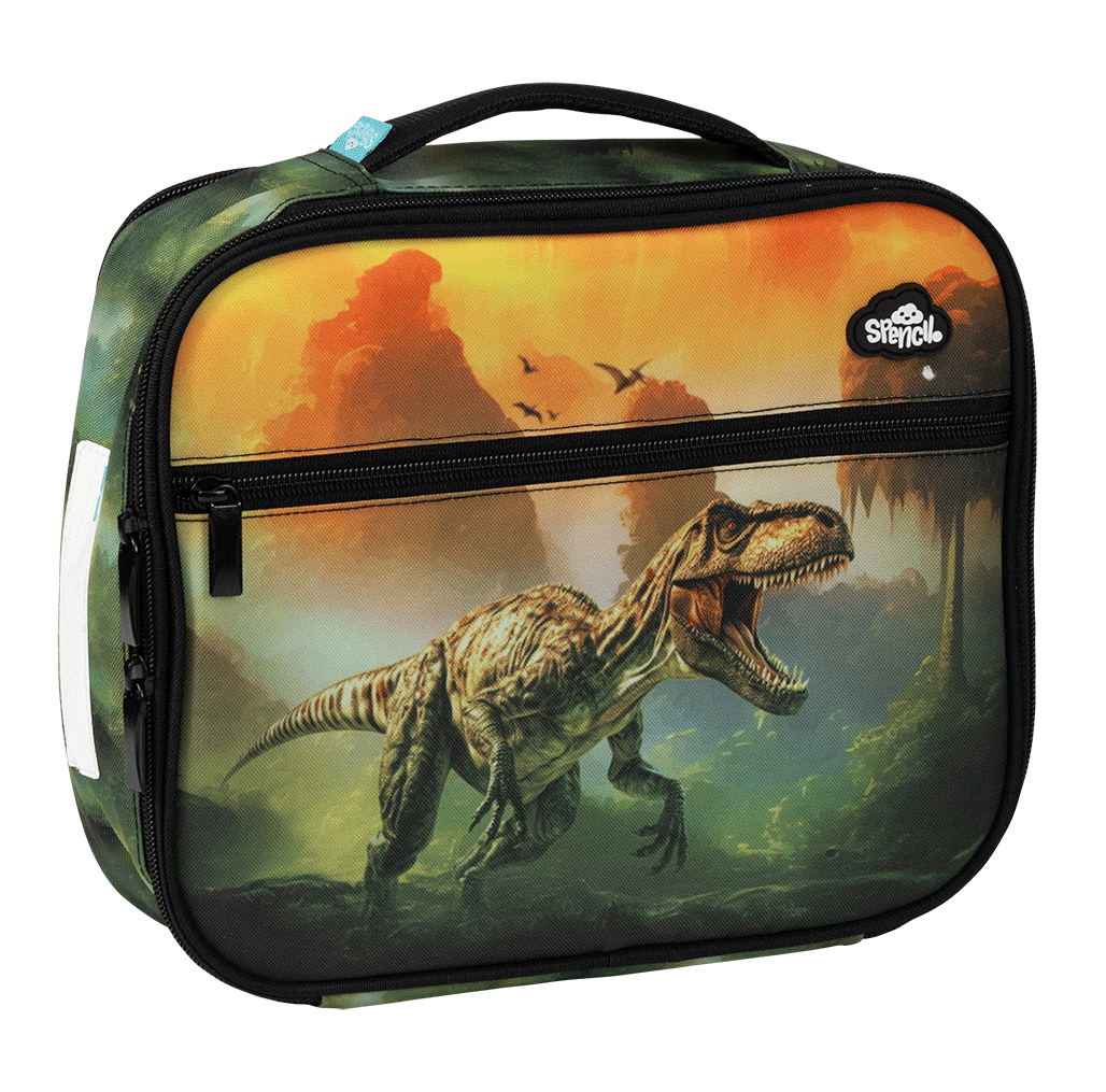 Lunch Box Spencil Big Cooler Bag Jurassic Kingdom