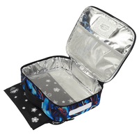 Lunch Box Spencil Big Cooler Bag Metallic Waves