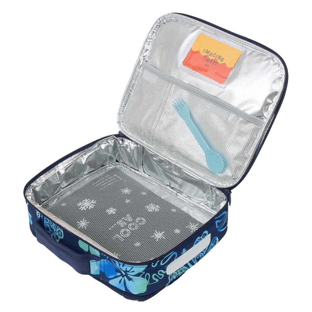 Lunch Box Spencil Big Cooler Bag Midnight Hibiscus