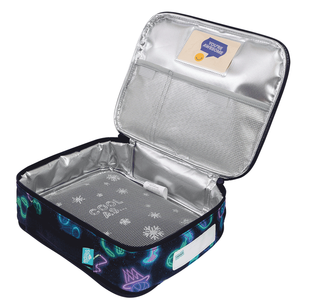 Lunch Box Spencil Big Cooler Bag Neon Life