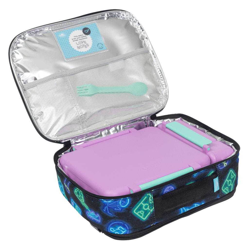 Lunch Box Spencil Big Cooler Bag Neon Life