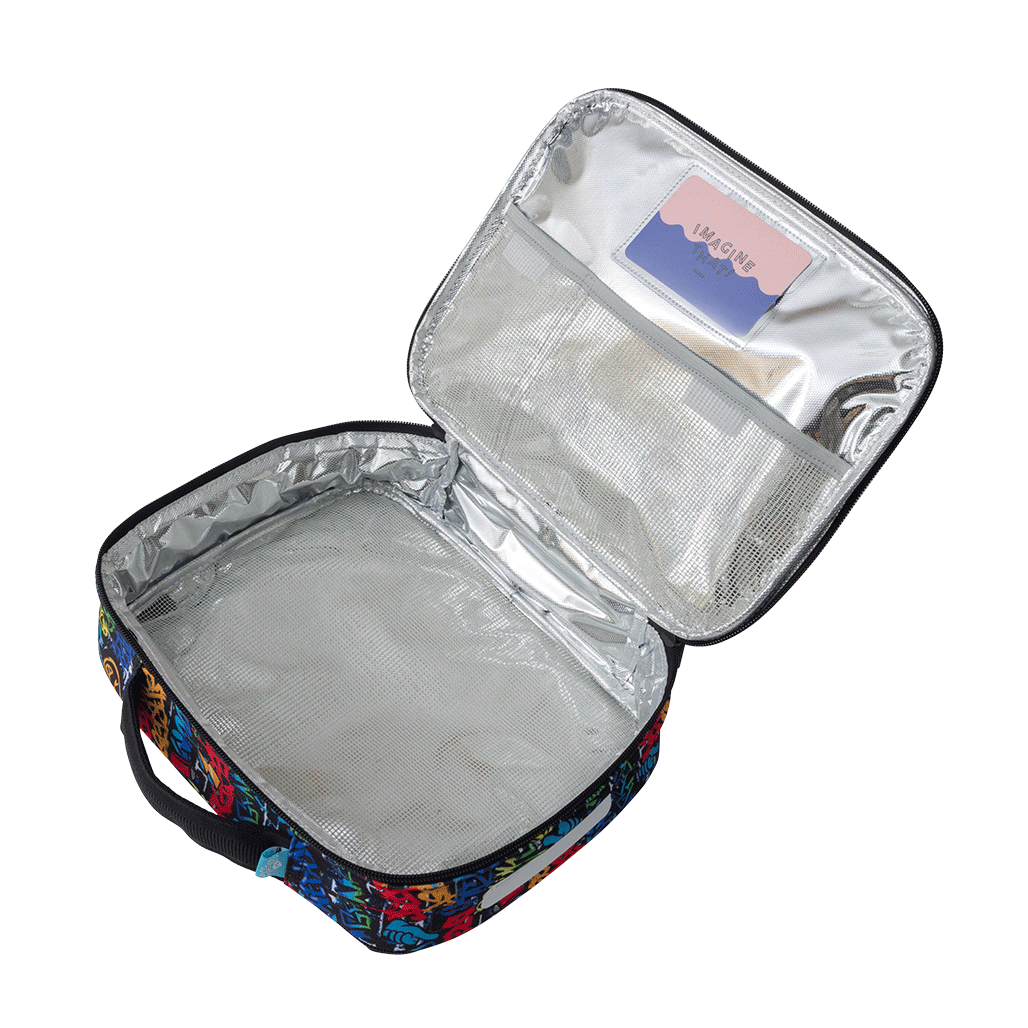 Lunch Box Spencil Big Cooler Bag Tag Street