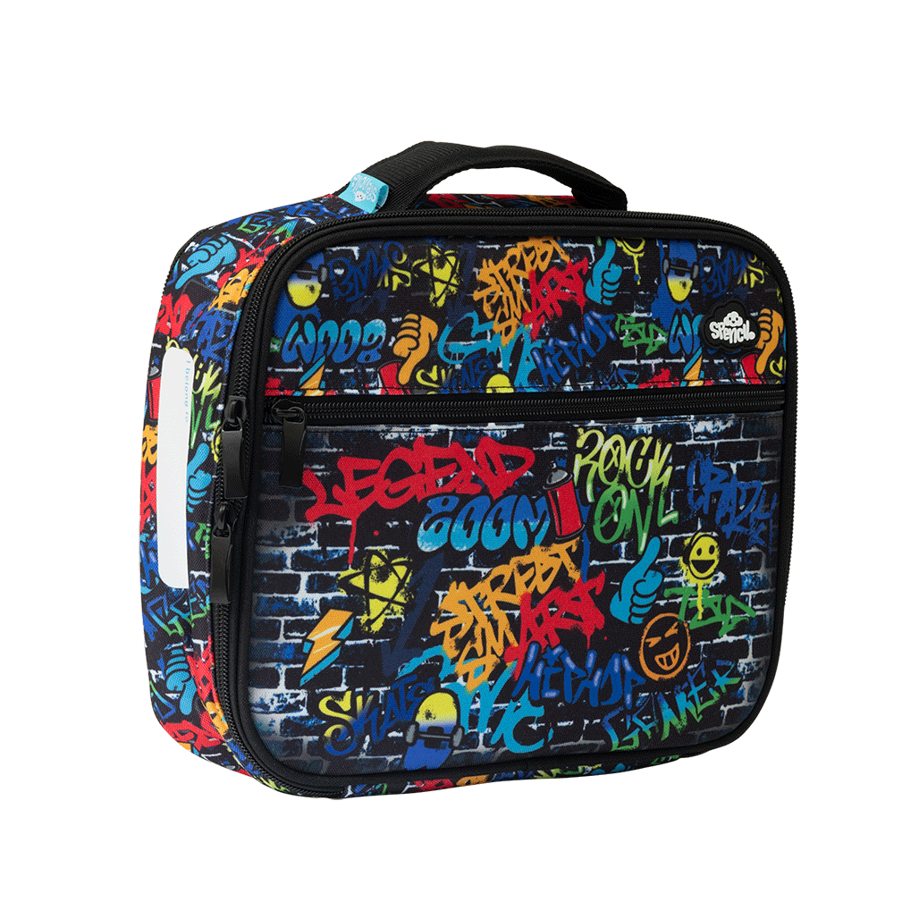 Lunch Box Spencil Big Cooler Bag Tag Street