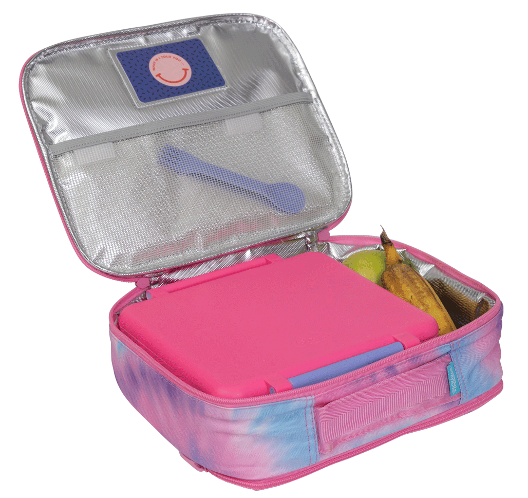 Lunch Box Spencil Big Cooler Bag Tie Dye Splash