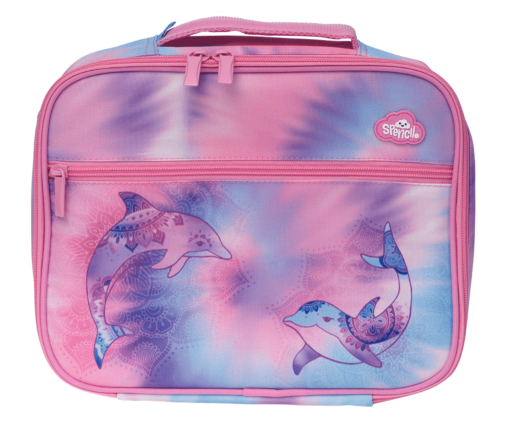 Lunch Box Spencil Big Cooler Bag Tie Dye Splash