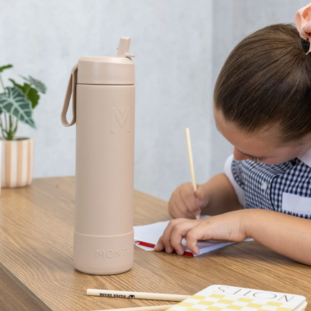 MontiiCo 700ml Fusion Complete Drink Bottle Sand