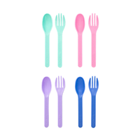 MontiiCo Out & About Cutlery Set Pastel