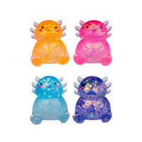 Smoosho's Super Squeeze Glitter Axolotl