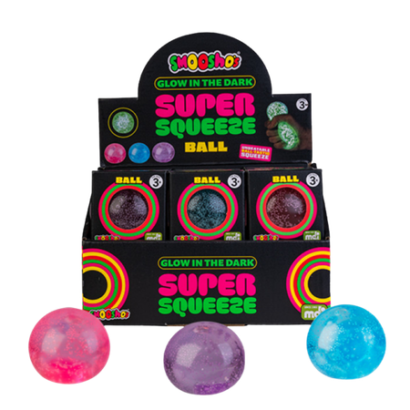 Smoosho's Super Squeeze Glow-in-the-Dark Ball