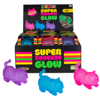 Smoosho's Super Squeeze Glow-in-the-dark Cat