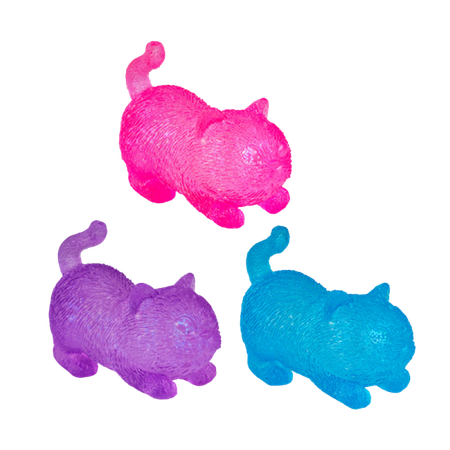 Smoosho's Super Squeeze Glow-in-the-dark Cat