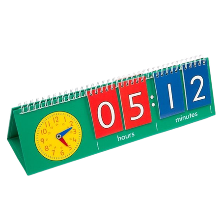 Tell Time Flip Chart Demo Size