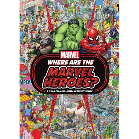 Where are the Marvel Heroes?: A Search-and-Find Activity Book (Marvel)